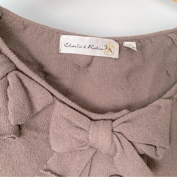 Charlie & Robin cardigan, Size S, lilac - Picture 2 of 7